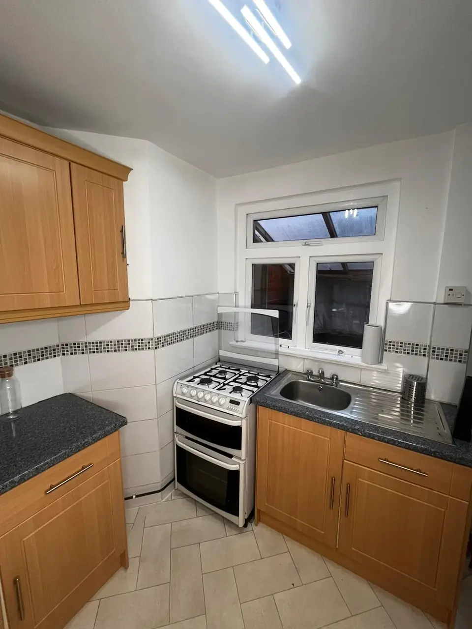Shared kitchen with cooking facilities